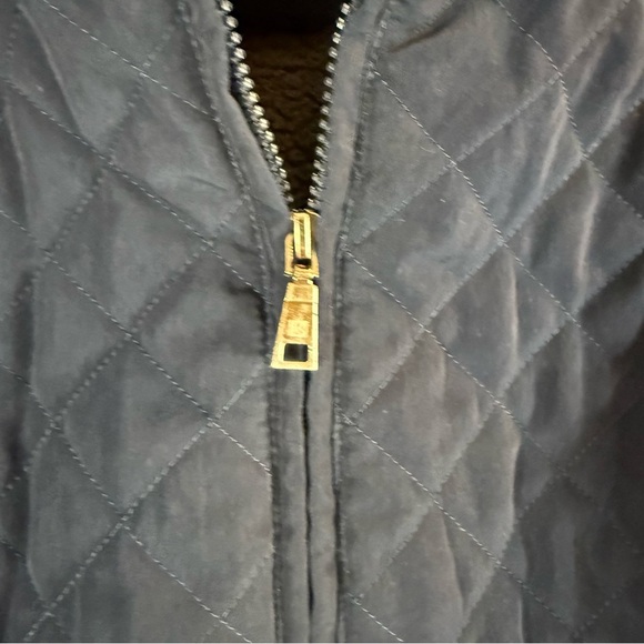 Laundry by Design Dark Blue Quilted Utility Jacket size: M - Picture 7 of 17